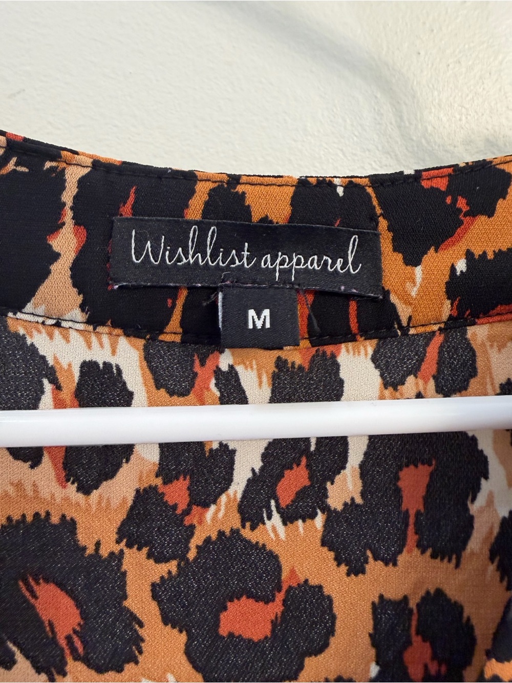 Wishlist Apparel Leopard Print Tunic Dress - Picture 2 of 4